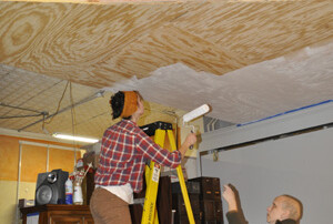Painting the proscenium