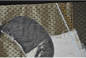 pin pointing your fabric